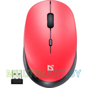 Мышь Defender Auris MB-027 (красный) картинка 4